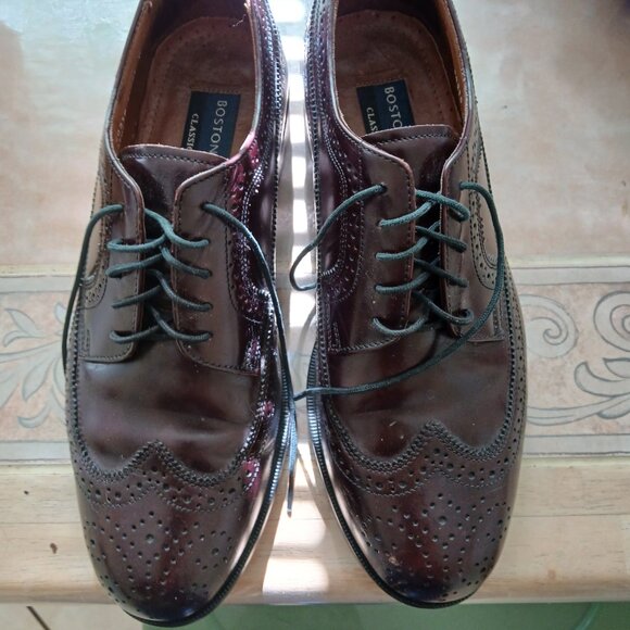 Bostonian Classic Brown Men's Shoes, leather lining and upper for Special events - Picture 11 of 14